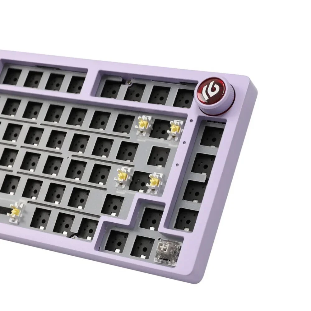 EPOMAKER x LEOBOG Hi75 Aluminum Alloy Wired Gaming Keyboard Purple